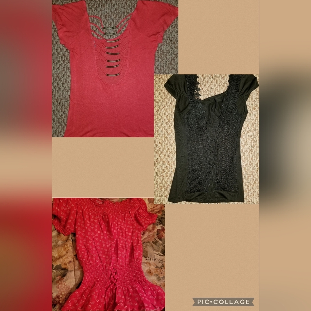 Collection Of Three Summer Tops